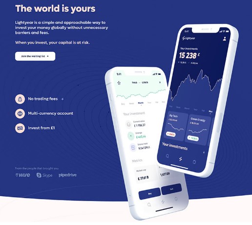 Lightyear mobile app